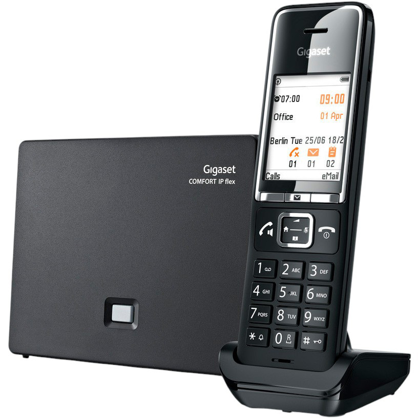 IP-телефон GIGASET Comfort 550 IP Flex (S30852-H3011-R604) Спікерфон True