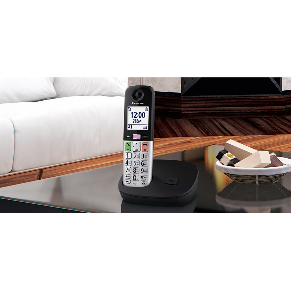 Внешний вид Телефон PANASONIC DECT Silver (KX-TGU410UCB)