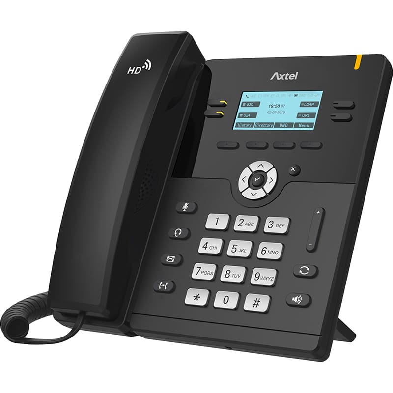 IP-телефон AXTEL AX-300G (S5606553) Количество номеров в памяти 1000