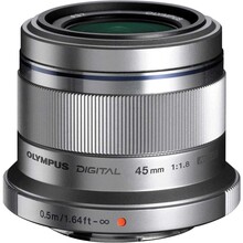 Объектив OLYMPUS ET-M4518 45mm 1:1.8 Silver