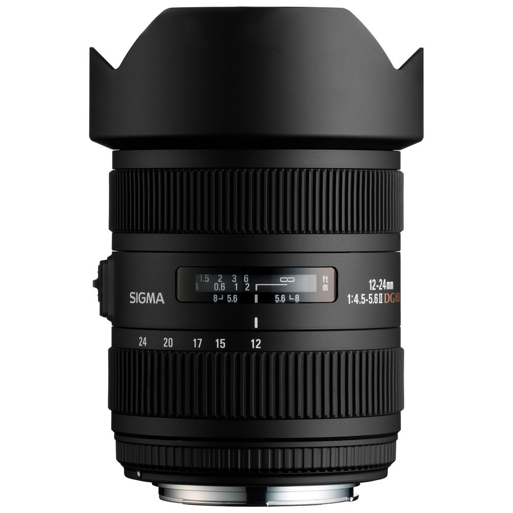 Объектив SIGMA 12-24mm f/4.5-5.6 II DG HSM Nikon Тип объектива сверхширокоугольный