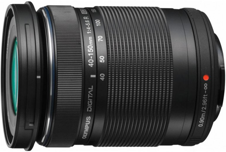 Объектив OLYMPUS EZ-M4015-R Lens ED 40-150mm 1:4.0-5.6 Black Тип объектива телеобъектив