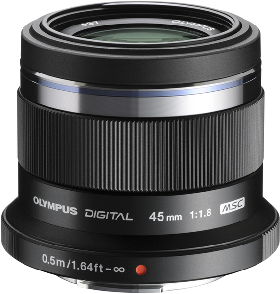 

Объектив OLYMPUS ET-M4518 45mm 1:1.8 Black, ET-M4518