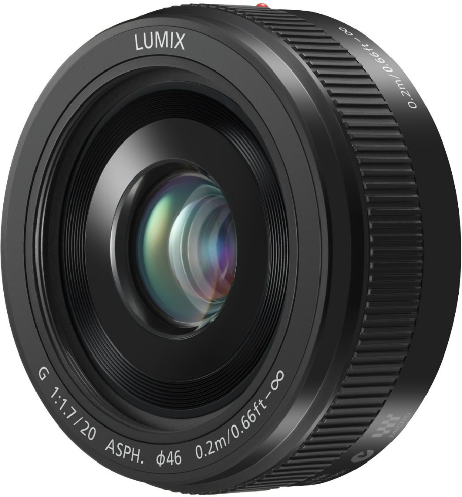 Объектив PANASONIC Micro 4/3 Lens 20mm F1.7 ASPH black (H-H020AE-K)