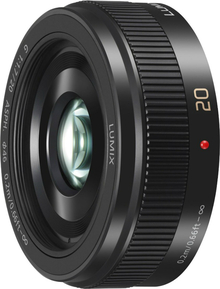 Объектив PANASONIC Micro 4/3 Lens 20mm F1.7 ASPH black (H-H020AE-K)