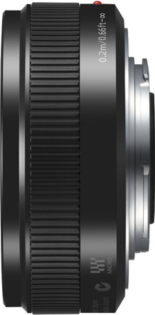 Объектив PANASONIC Micro 4/3 Lens 20mm F1.7 ASPH black (H-H020AE-K)