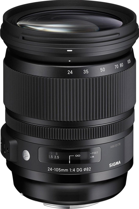 

Объектив Sigma AF 24-105mm f/4.0 DG OS HSM Nikon, AF 24-105/4.0 DG OS HSM Art Nikon