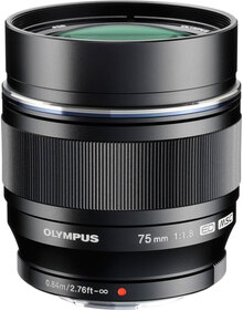 Объектив OLYMPUS ET-M7518 75mm 1:1.8 Black