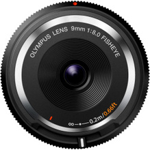 Объектив Olympus BCL-0980 Fish-Eye Body Cap Lens Black