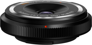 Объектив Olympus BCL-0980 Fish-Eye Body Cap Lens Black Тип байонета Micro Four Thirds (4/3)