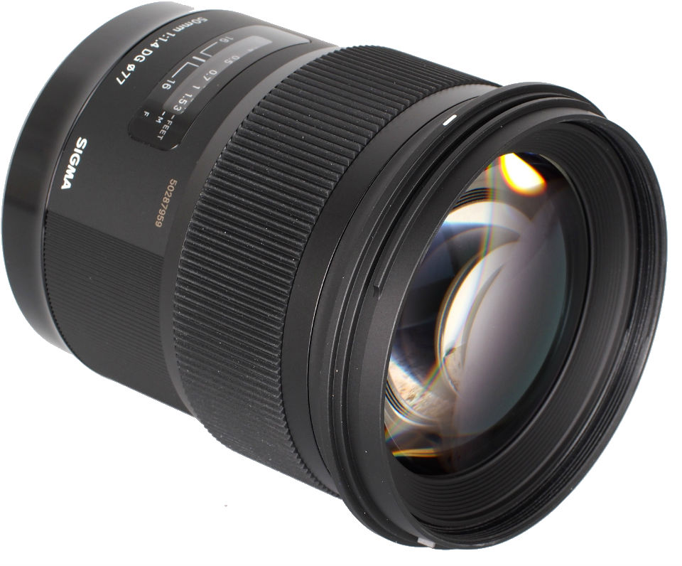 Объектив SIGMA AF 50/1,4 EX DG HSM Art Canon Габариты (диаметр x длина) 85.4 x 99.9