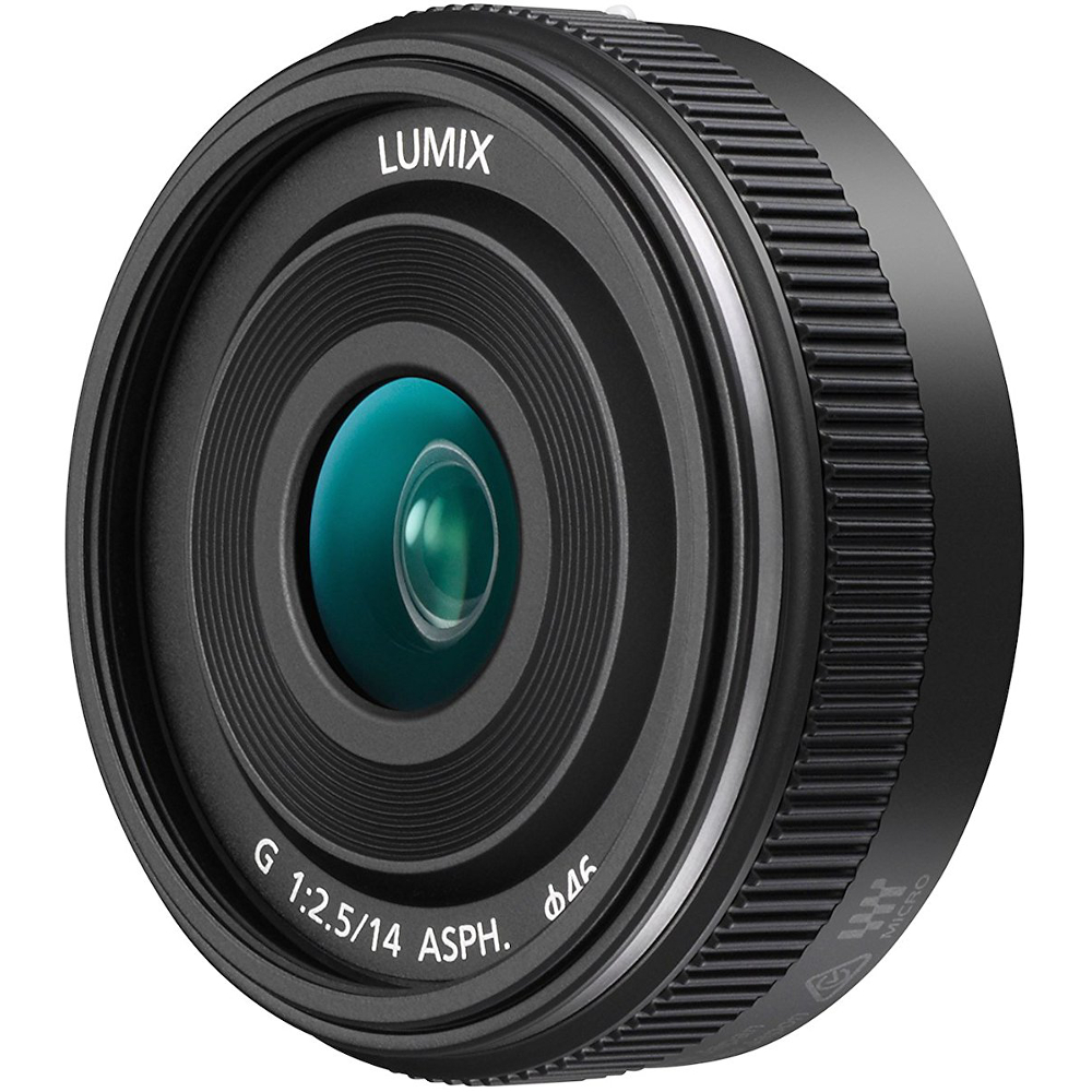 

Объектив PANASONIC Micro 4/3 Lens 14mm F/2.5 (H-H014AE-K), H-H014AE-K