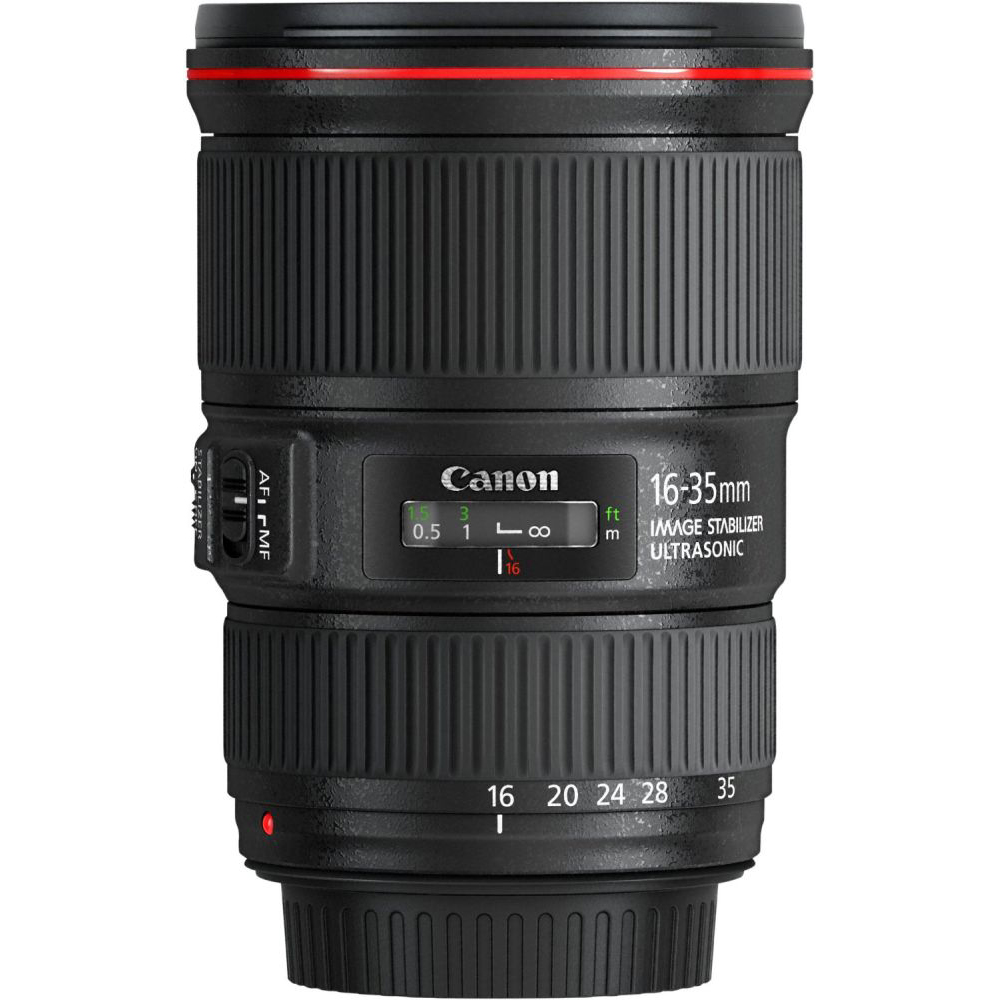 Объектив CANON EF 16-35 F4L IS USM Тип объектива сверхширокоугольный