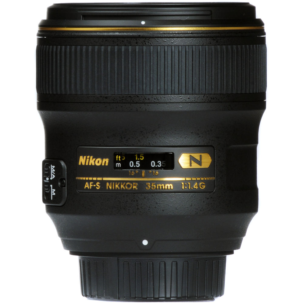 Объектив NIKON 35mm F1.4G AF-S (JAA134DA) Тип объектива широкоугольный