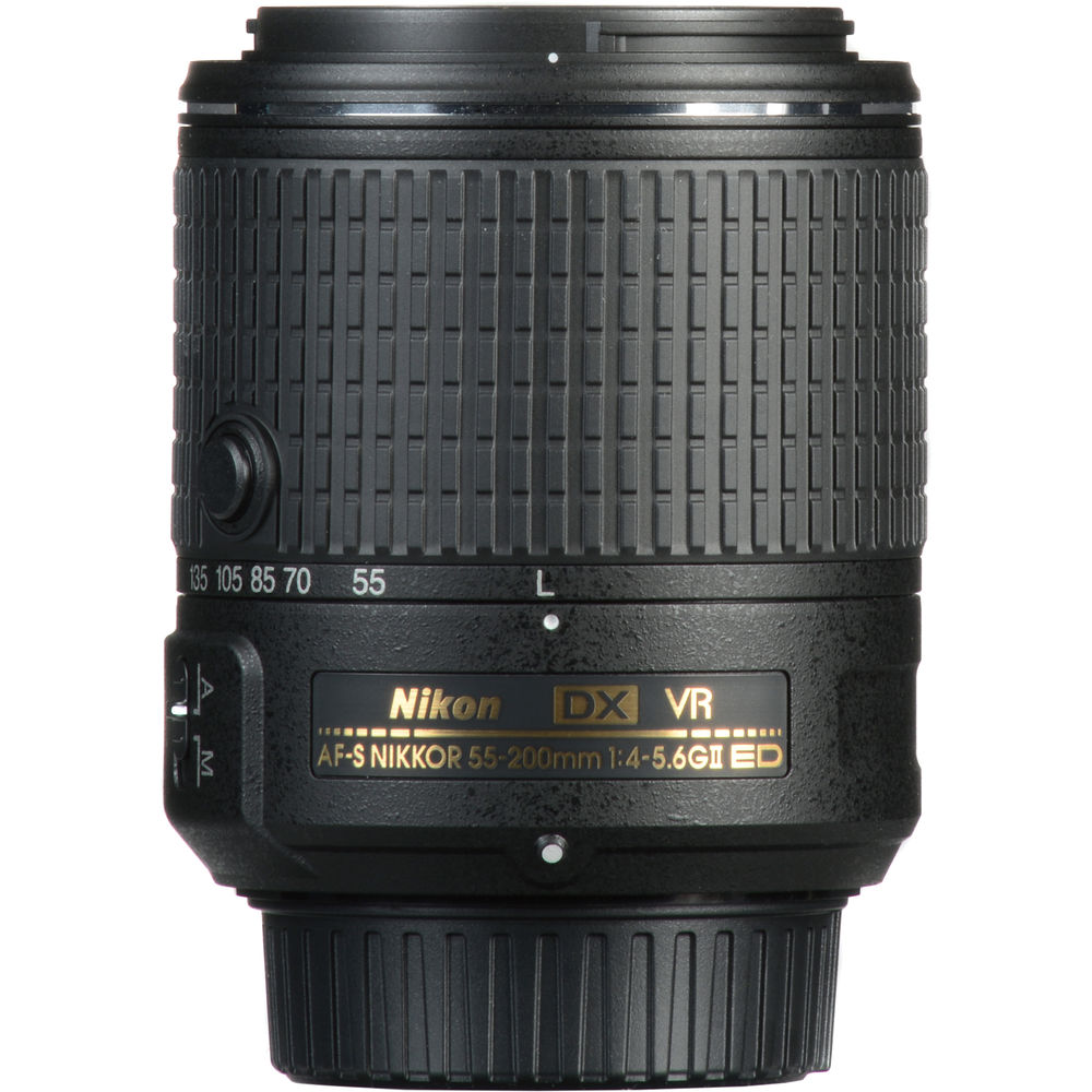 Объектив NIKON 55-200mm f/4-5.6G AF-S ED VR II (JAA823DA) Тип объектива телеобъектив