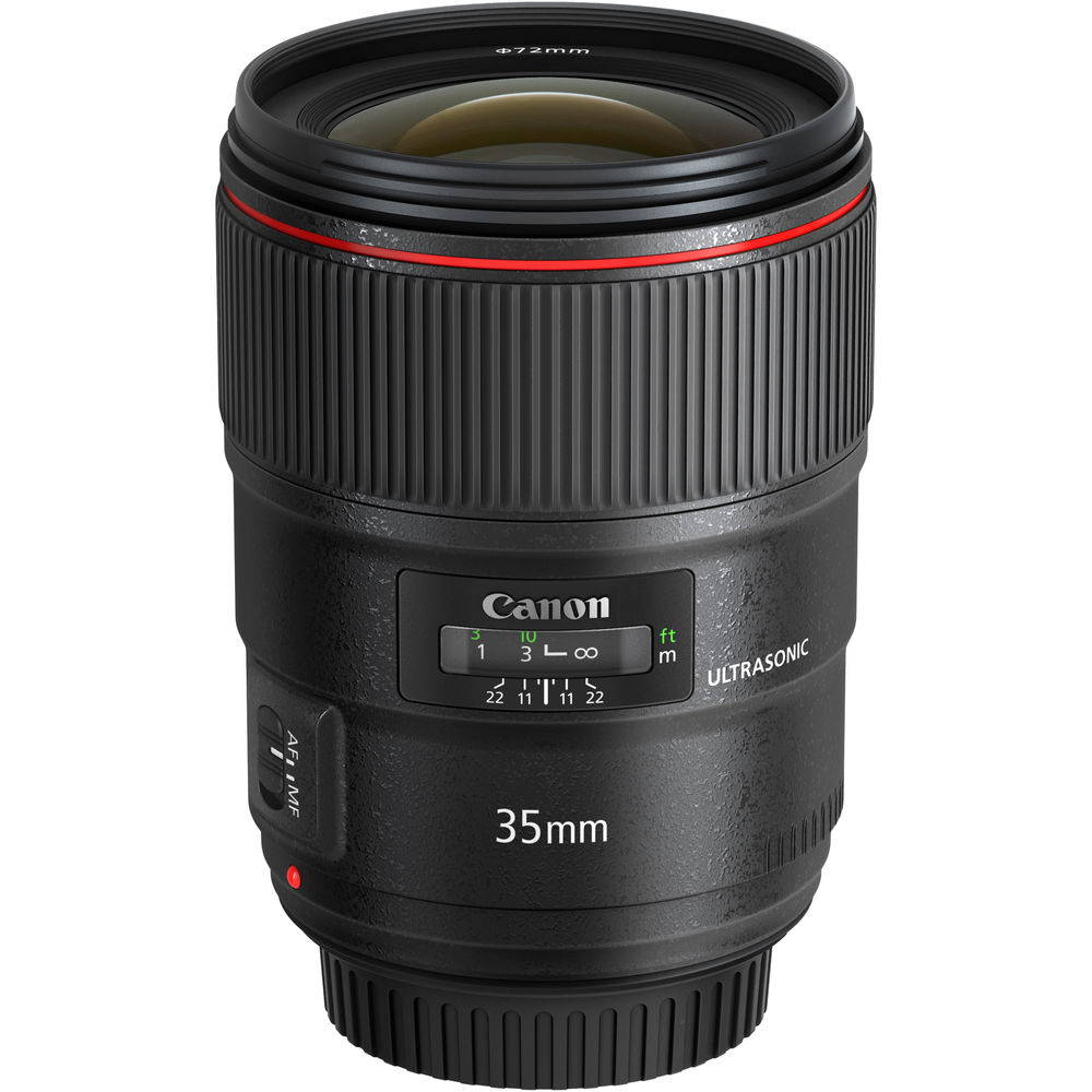 Объектив CANON EF 35mm f/1.4 II USM (9523B005AA) Фокусное расстояние 35