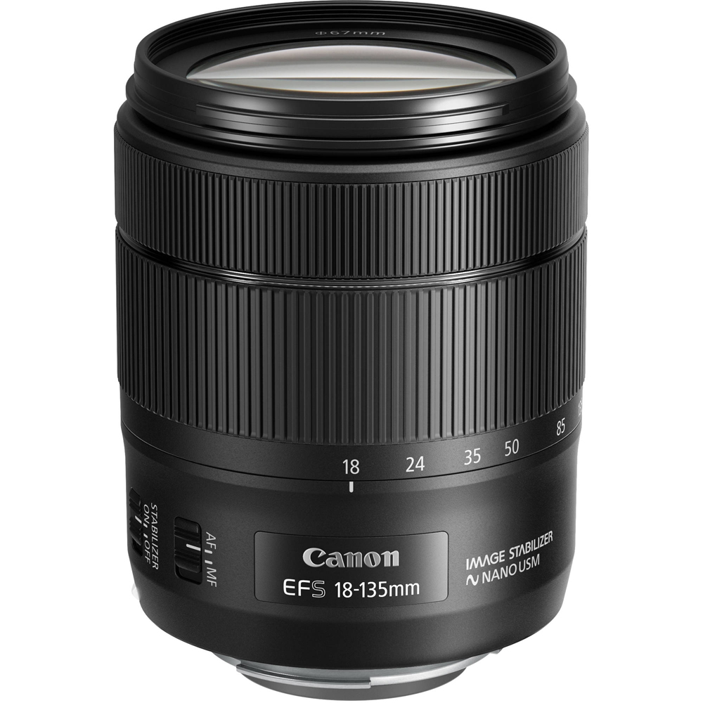 

Объектив CANON EF-S 18-135mm f/3.5-5.6 IS nano USM (1276C005), EF-S 18-135mm f/3.5-5.6 IS nano USM