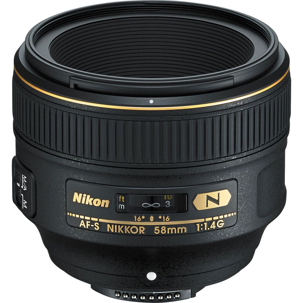 

Объектив NIKON 58mm f/1.4G AF-S (JAA136DA), 58mm f/1.4G AF-S