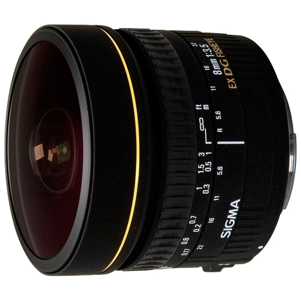 Объектив SIGMA AF 8/3.5 EX DG Circular Fisheye Nikon Тип объектива сверхширокоугольный