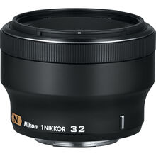 Объектив NIKON 1 32mm f/1.2 Black