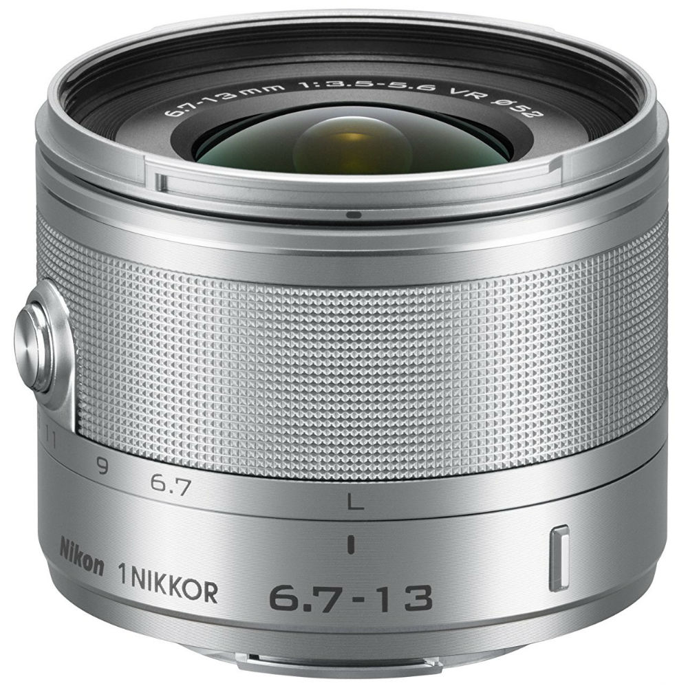 Объектив NIKON 6.7-13mm f/3.5-5.6 Silver VR Тип объектива широкоугольный