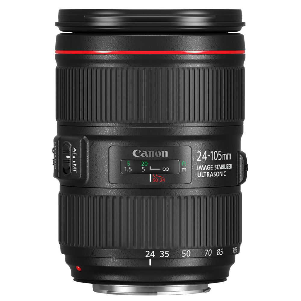 CANON EF 24-105mm f/4L IS USM II Максимальне значення діафрагми f/4.0