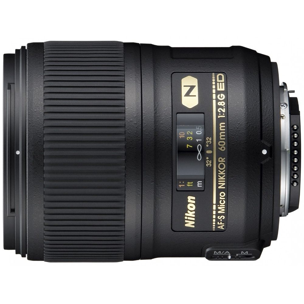 Об'єктив NIKKOR AF-S 60mm f/2.8 G ED VR MICRO (JAA632DB)