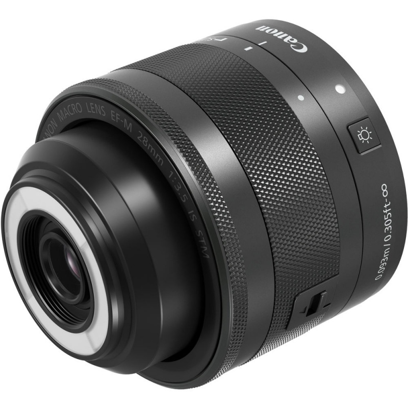 Зовнішній вигляд Об'єктив CANON EF-M 28mm f/3.5 Macro STM