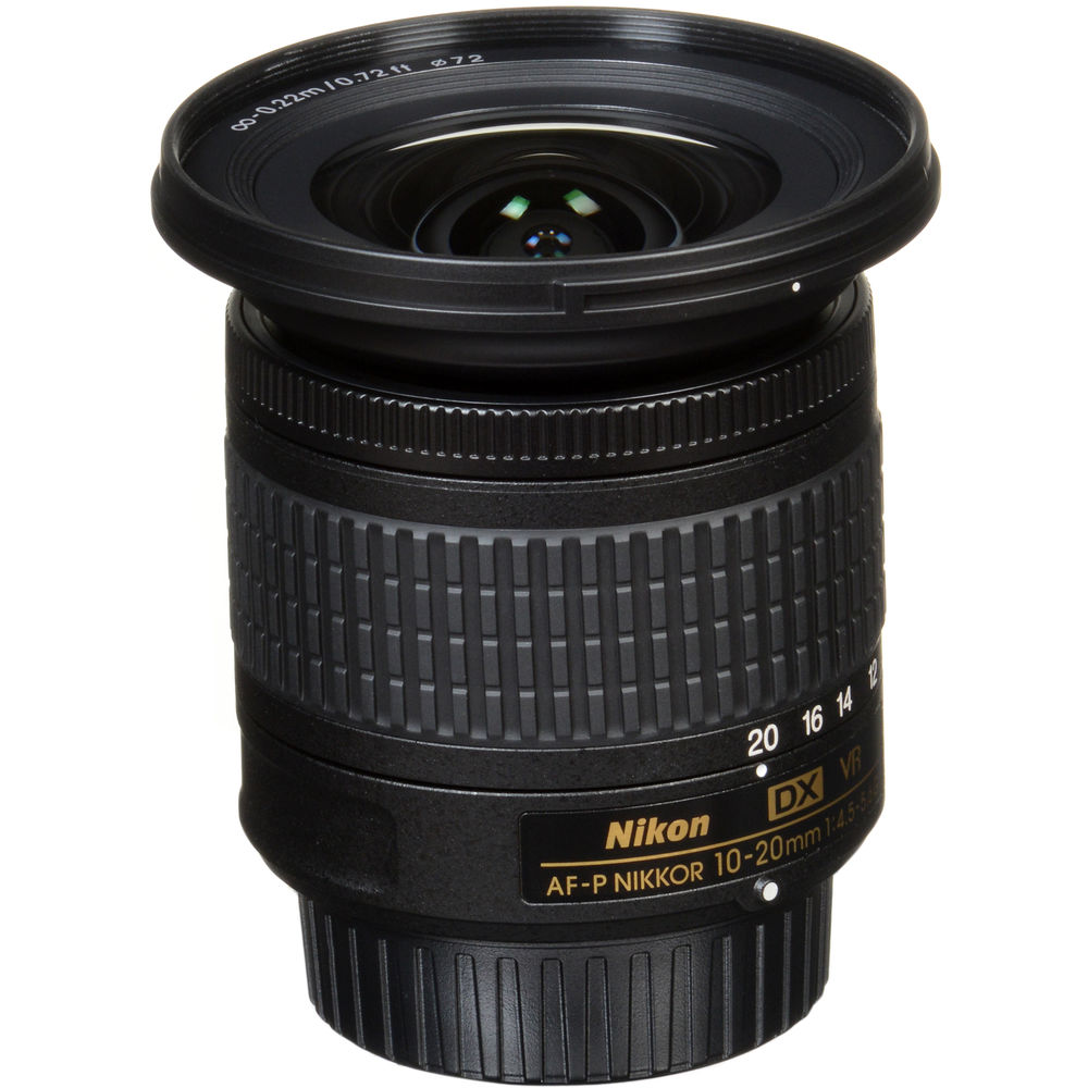 Заказать Объектив NIKON 10-20mm f/4.5-5.6G VR AF-P DX (JAA832DA)