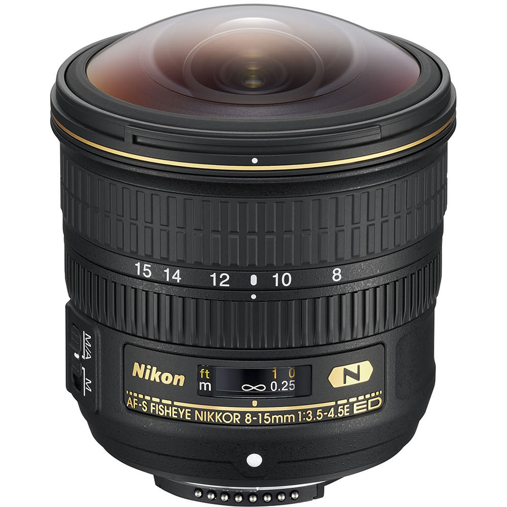 

Объектив NIKON 8-15mm f/3.5-4.5E ED AF-S FISHEYE (JAA831DA), 8-15mm f/3.5-4.5E ED AF-S FISHEYE