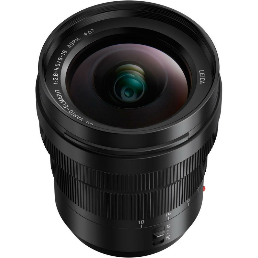 Объектив PANASONIC Micro 4/3 Lens 8-18mm f/2.8-4 ASPH. Leica DG Vario (H-E08018E) Тип объектива широкоугольный