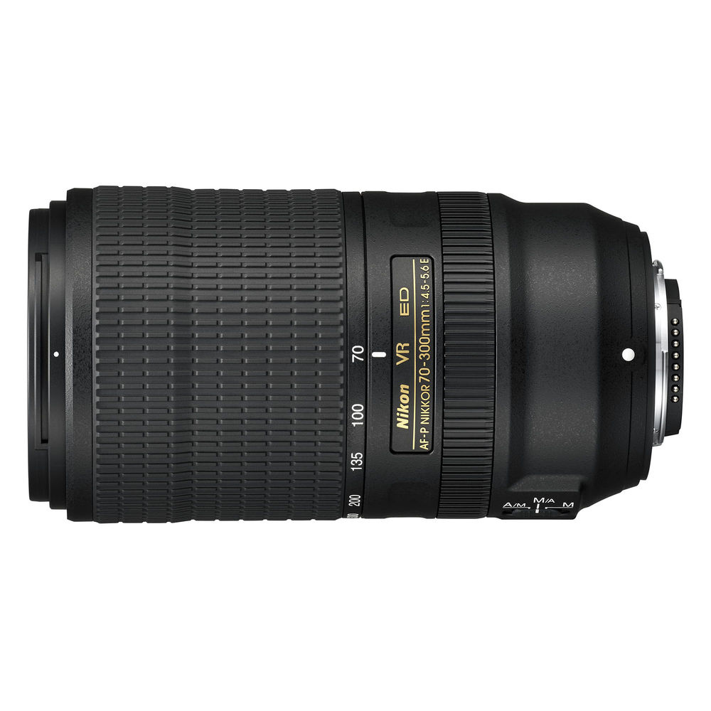 Объектив NIKON AF-P 70-300mm f/4.5-5.6E ED VR (JAA833DA) Тип объектива телеобъектив