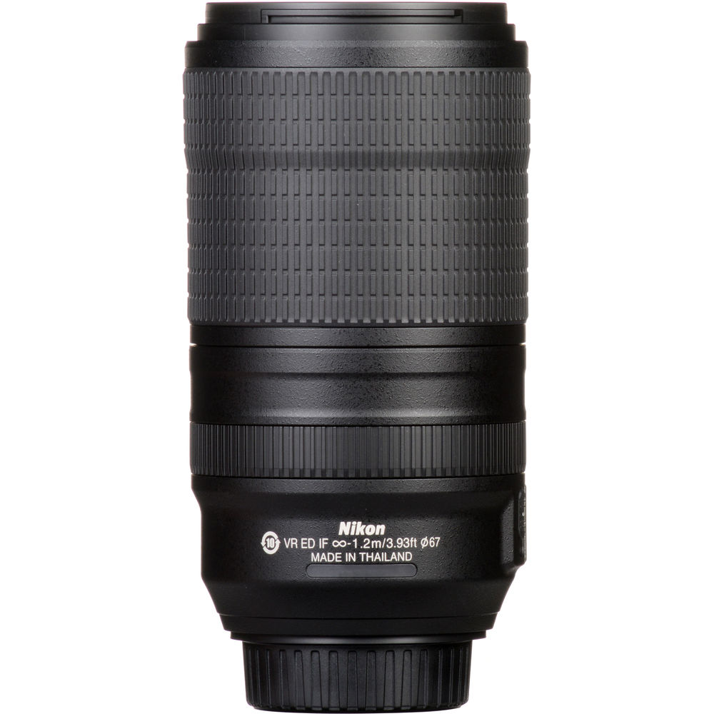 Объектив NIKON AF-P 70-300mm f/4.5-5.6E ED VR (JAA833DA) Минимальное значение диафрагмы f/32-40