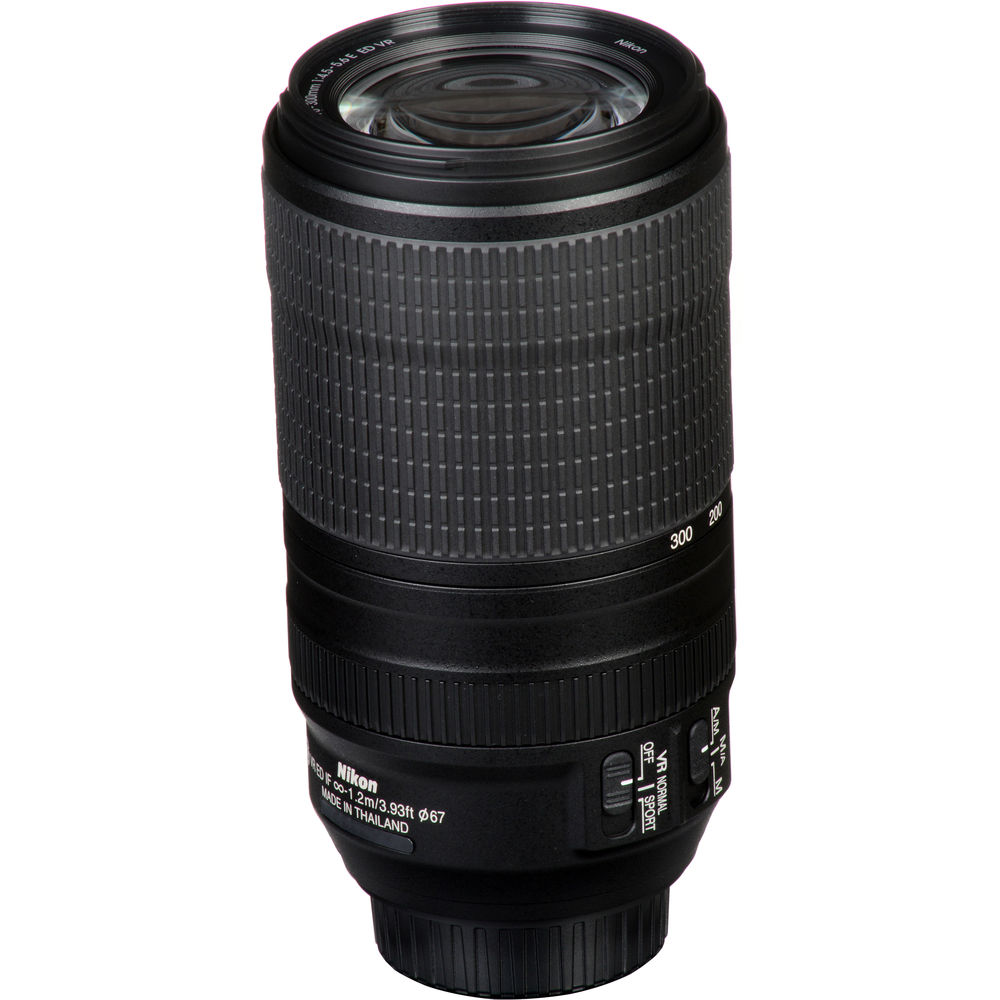 Изображение Объектив NIKON AF-P 70-300mm f/4.5-5.6E ED VR (JAA833DA)