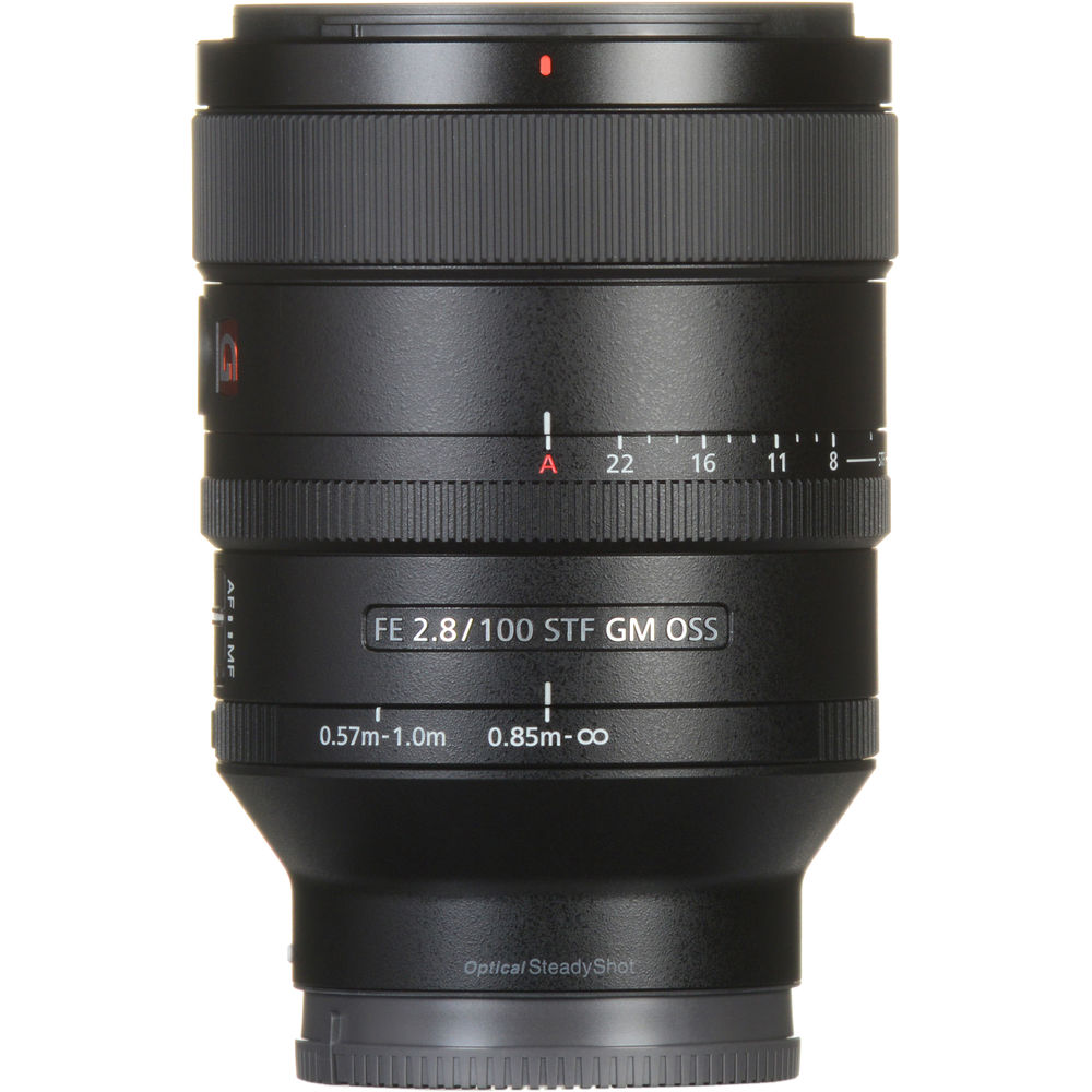 Зовнішній вигляд Об'єктив SONY 100mm f/2.8 STF GM OSS (SEL100F28GM.SYX)