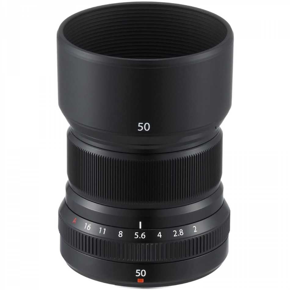 FUJIFILM XF 50mm F2.0 R WR Black (16536611) Мінімальне значення діафрагми f/16