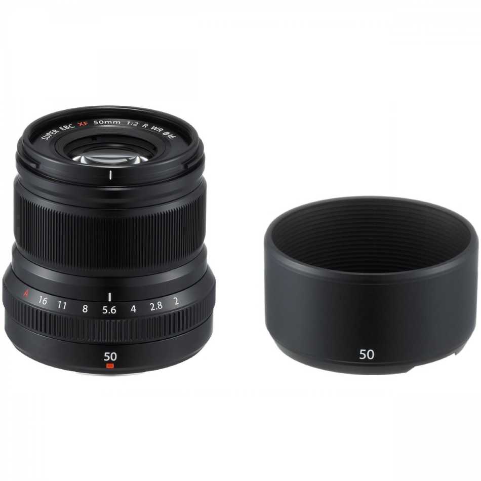 Зовнішній вигляд FUJIFILM XF 50mm F2.0 R WR Black (16536611)