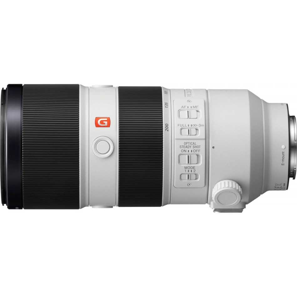 Объектив SONY 70-200mm f/2.8 GM для NEX FF (SEL70200GM.SYX) Тип объектива телеобъектив