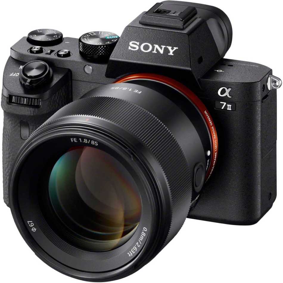 Об'єктив SONY 85mm f/1.8 для камер NEX FF (SEL85F18.SYX) Тип байонета Sony E