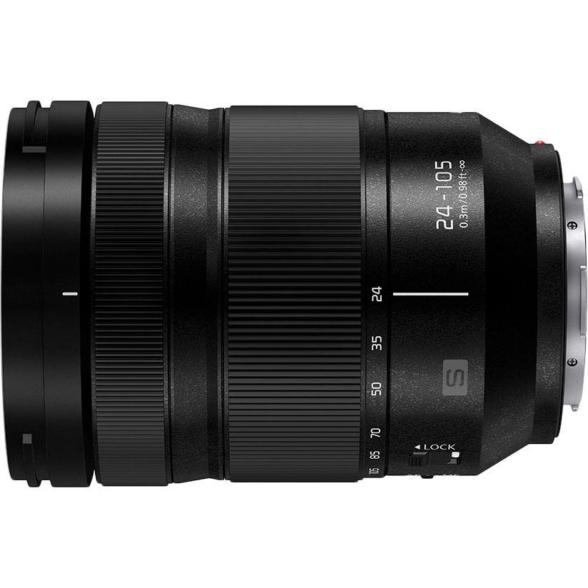 Об'єктив PANASONIC Lumix S 24-105mm f/4 Macro O. I. S. (S-R24105E) Тип байонета L-Mount