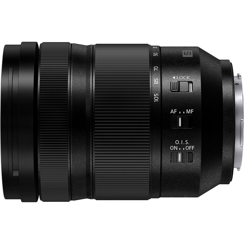 Об'єктив PANASONIC Lumix S 24-105mm f/4 Macro O. I. S. (S-R24105E) Фокусна відстань 24-105