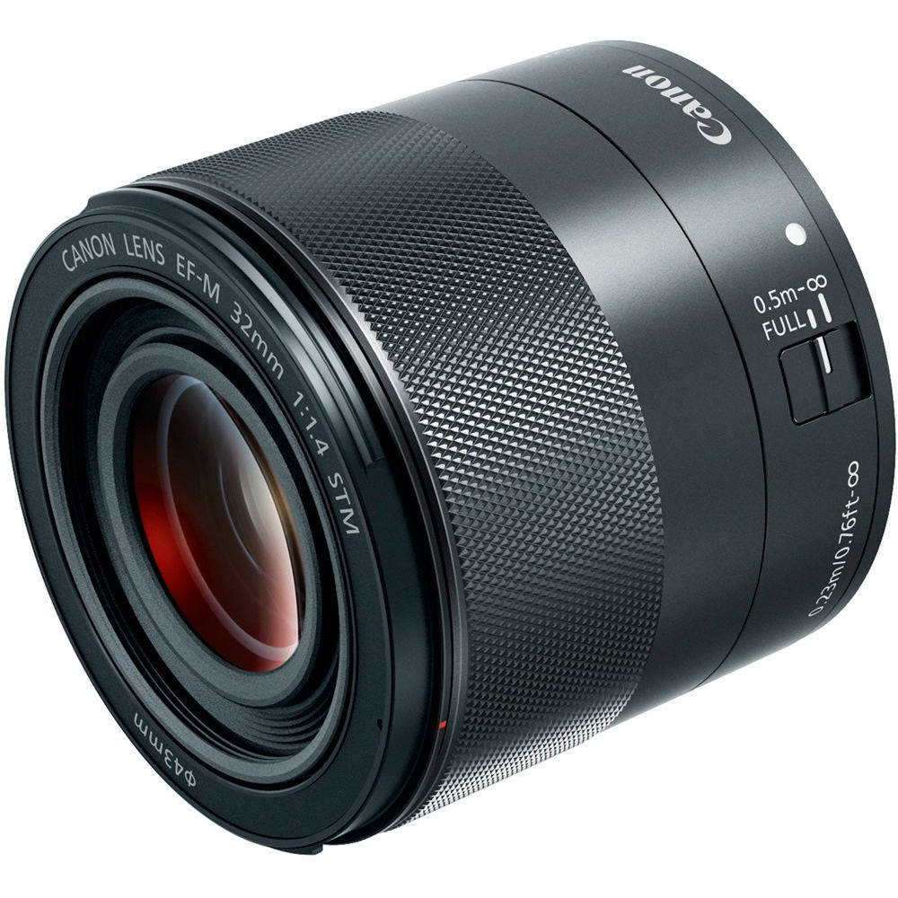 Объектив CANON EF-M 32mm f/1.4 STM (2439C005) Тип объектива универсальный