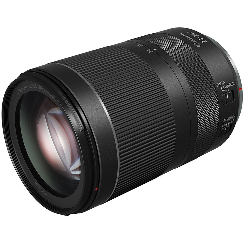 Об'єктив CANON RF 24-240mm f/4.0-6.3 IS USM (3684C005) Фокусна відстань 24-240