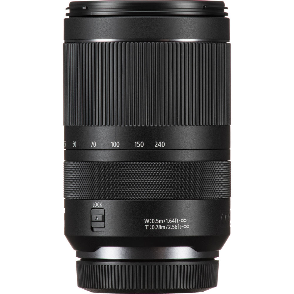 Зовнішній вигляд Об'єктив CANON RF 24-240mm f/4.0-6.3 IS USM (3684C005)