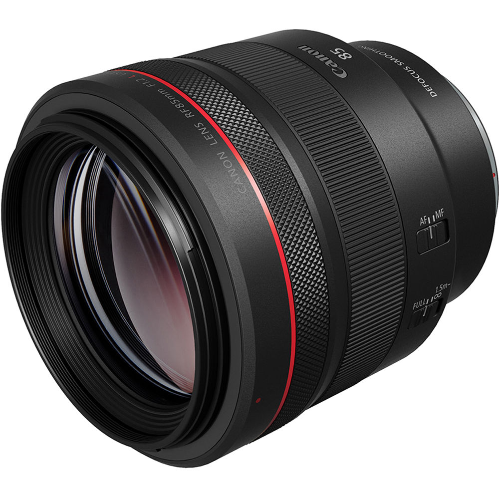 Объектив CANON RF 85mm f/1.2 L USM (3447C005) Фокусное расстояние 85