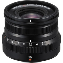 Объектив FUJIFILM XF 16mm F2.8 R WR Black (16611667)