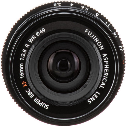 Об'єктив FUJIFILM XF 16mm F2.8 R WR Black (16611667) Тип об'єктива стандартний