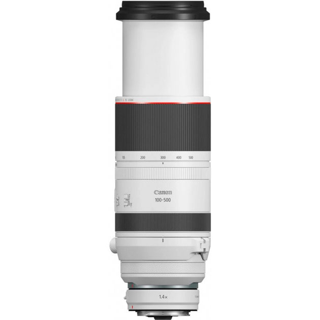 Зовнішній вигляд Об'єктив CANON RF 100-500mm f/4.5-7.1 L IS USM (4112C005)