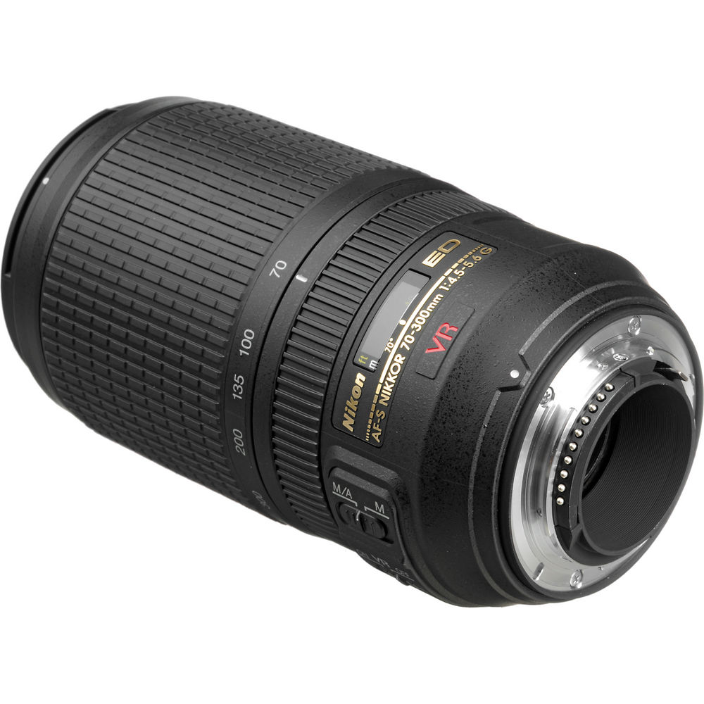 Объектив NIKON AF-S 70-300mm f/4.5-5.6G IF-ED VR Фокусное расстояние 70-300