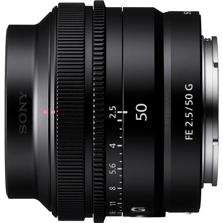 Объектив SONY 50mm f/2.5 G для NEX (SEL50F25G.SYX) Фокусное расстояние 50